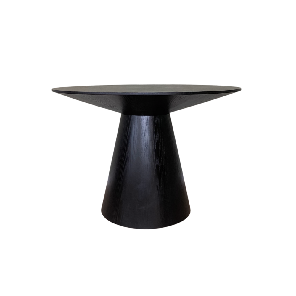 Lotus Dining Table – Wenge (Black Stained Oak)