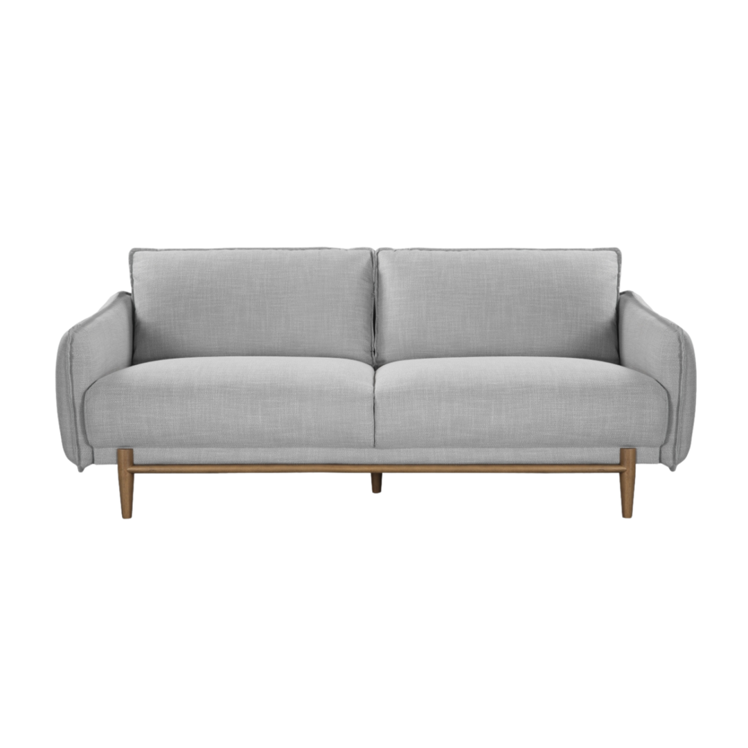 Louie 3 Seat Sofa in grey linen by Twenty10