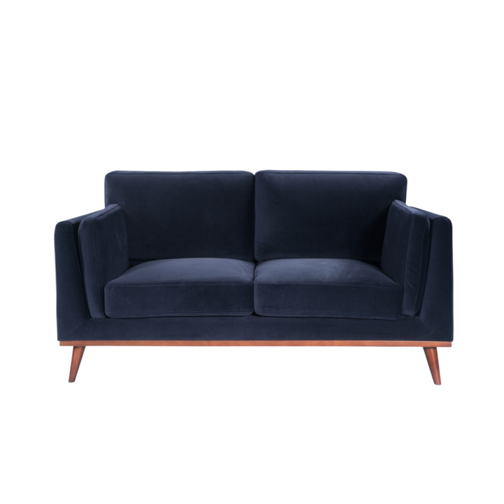 Mickey 2 Seat Sofa in midnight blue by Twenty10