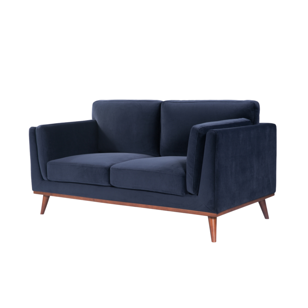Mickey 2 Seat Sofa – Midnight Blue
