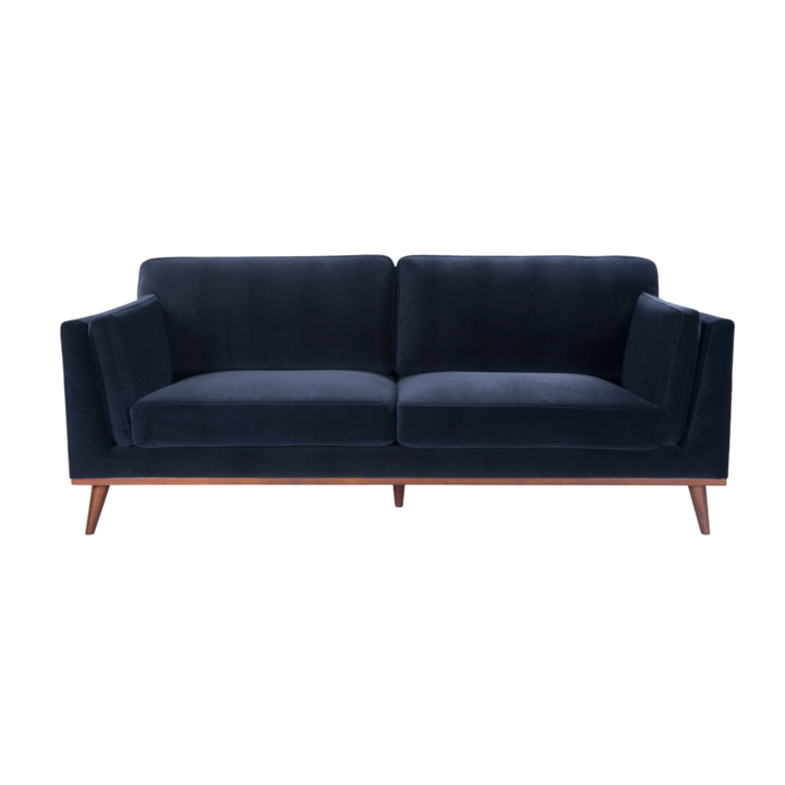 Mickey 3 Seat Sofa in midnight blue by Twenty10