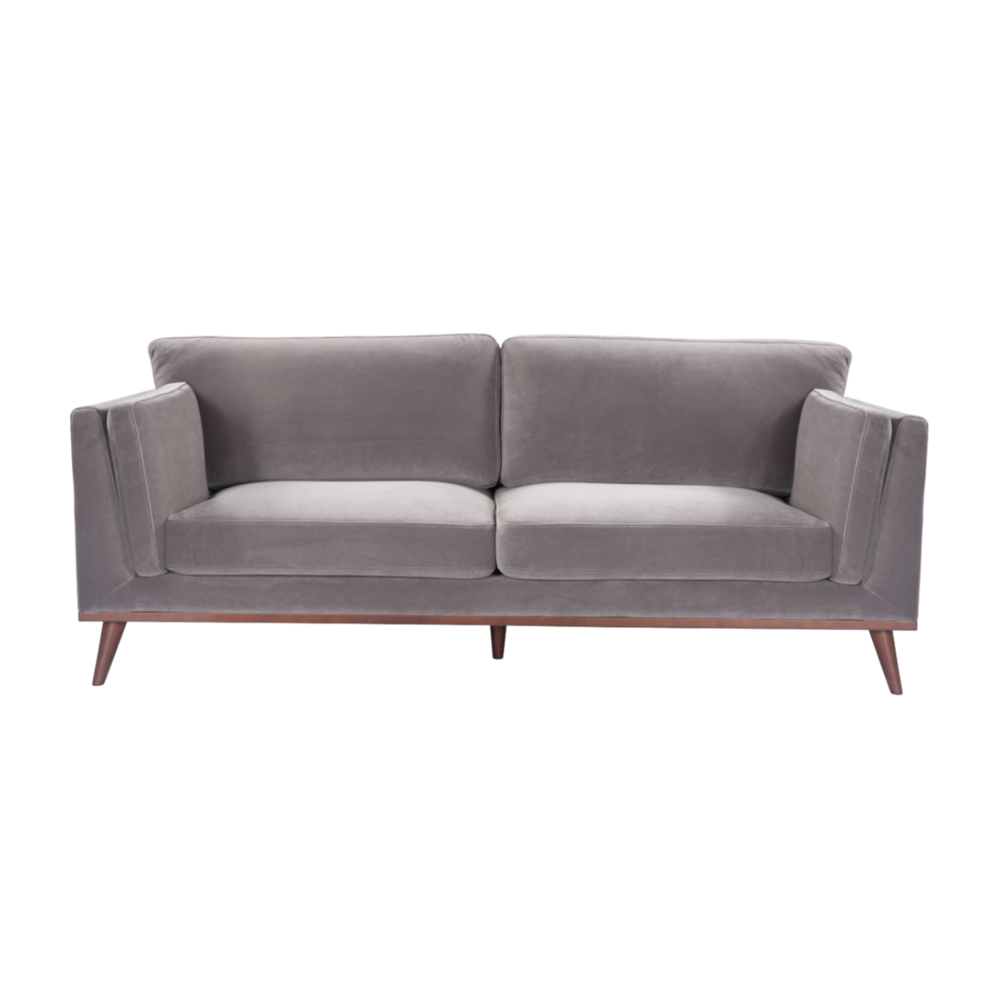 Mickey 3 Seat Sofa – Stone Grey
