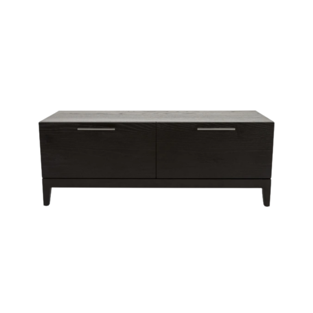 Peony TV Unit – Wenge (Black Stained Oak)