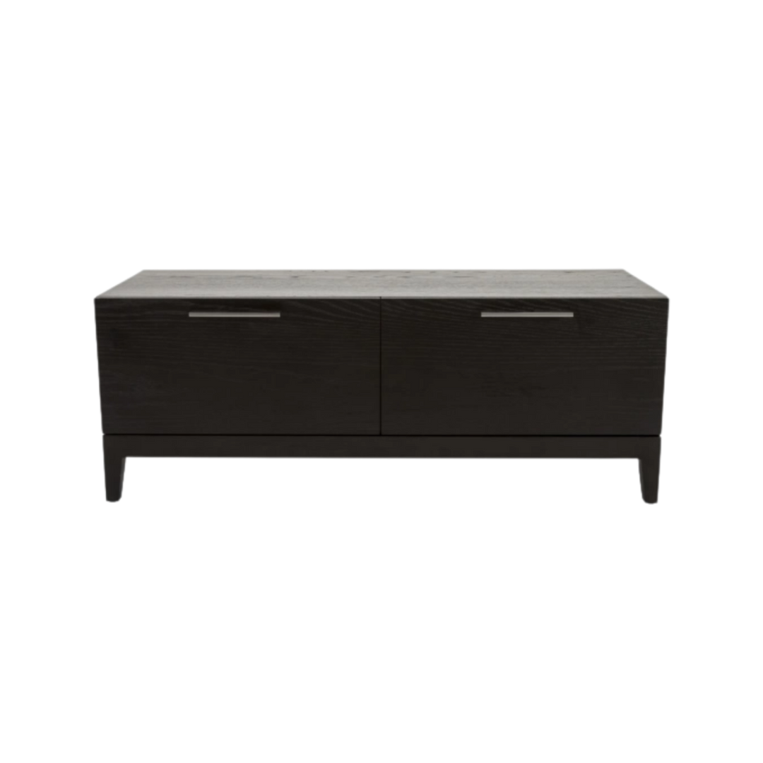 Peony TV Unit in wenge black stained oak by Twenty10