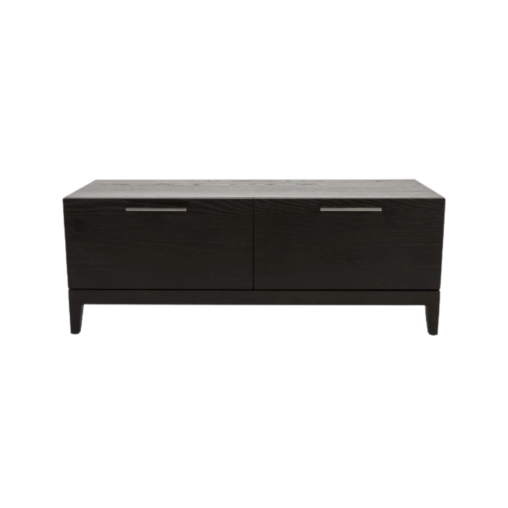 Peony TV Unit in wenge black stained oak by Twenty10
