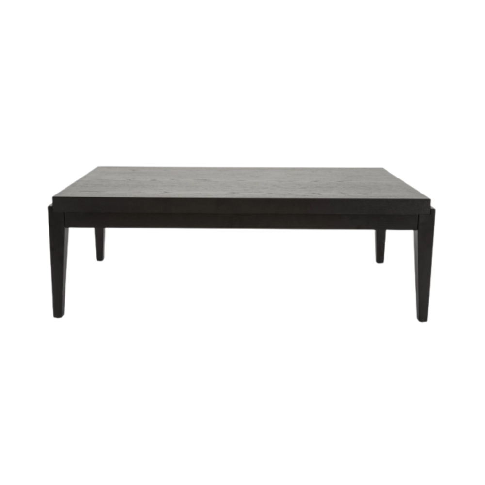 Peony Coffee Table – Wenge (Black Stained Oak)
