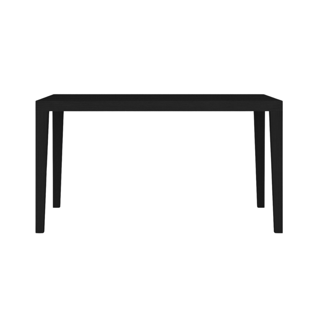 Peony Small Dining Table in wenge black stained oak by Twenty10