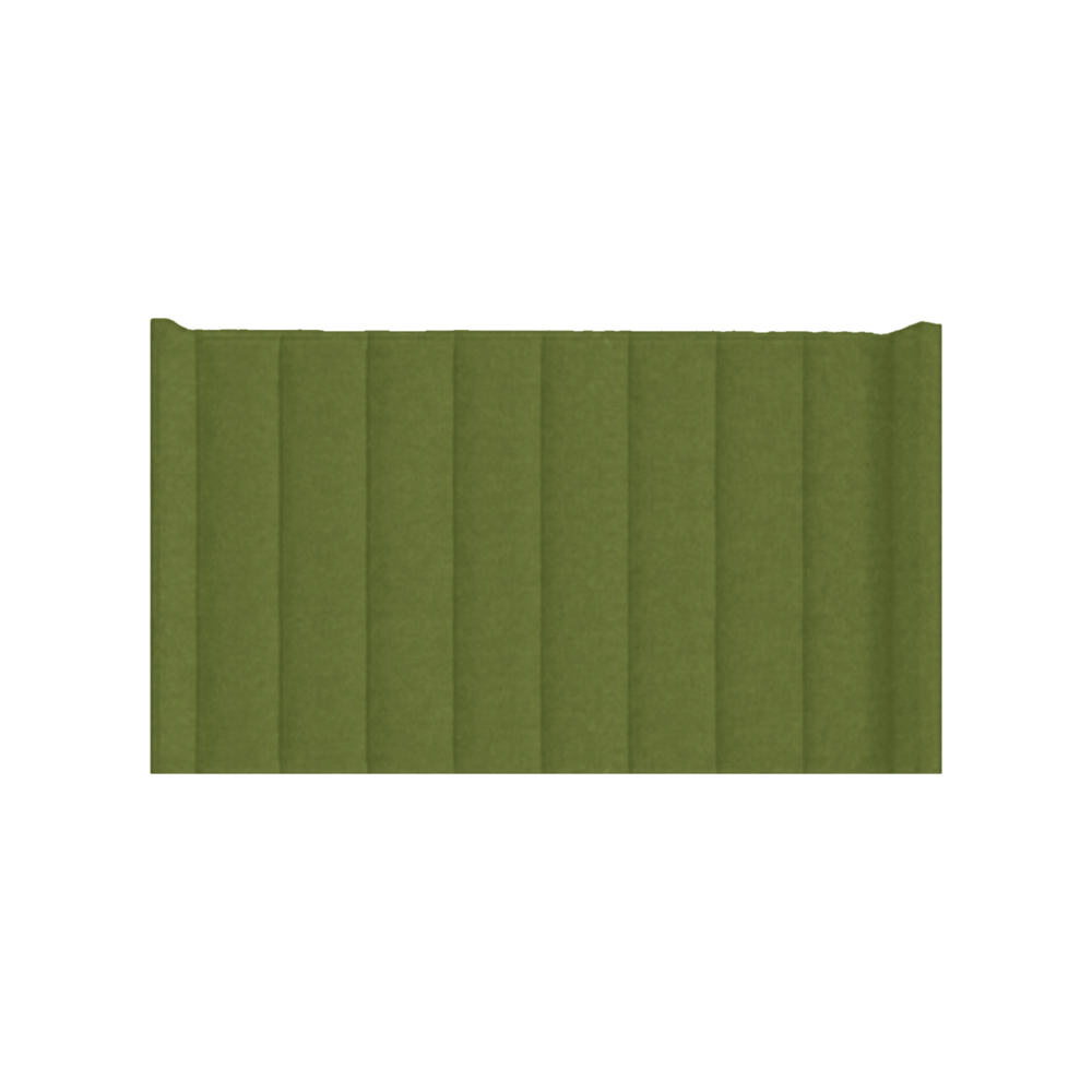 Poppy Headboard Single – Olive