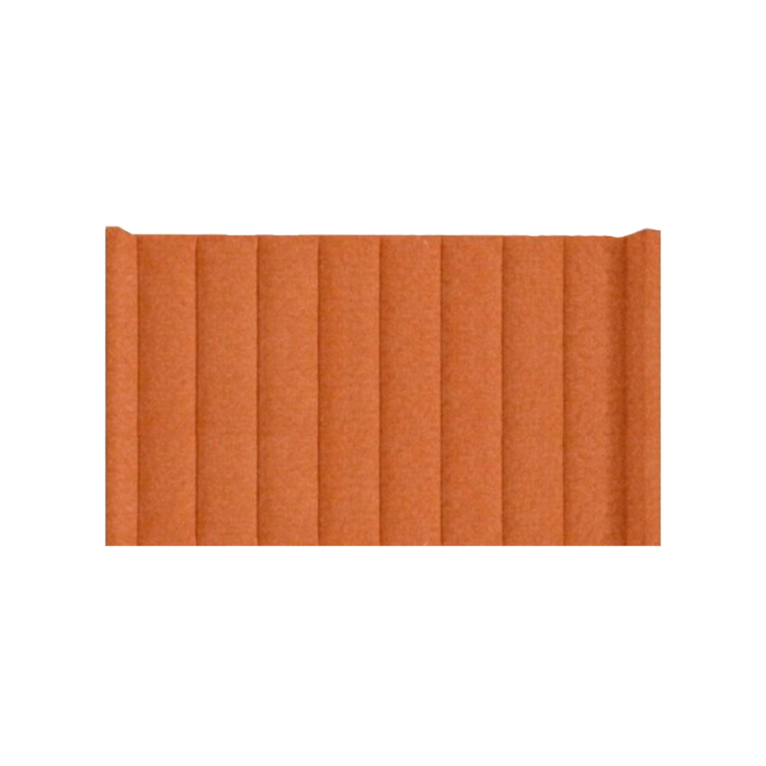 Poppy Headboard Super King in pumpkin orange by Twenty10