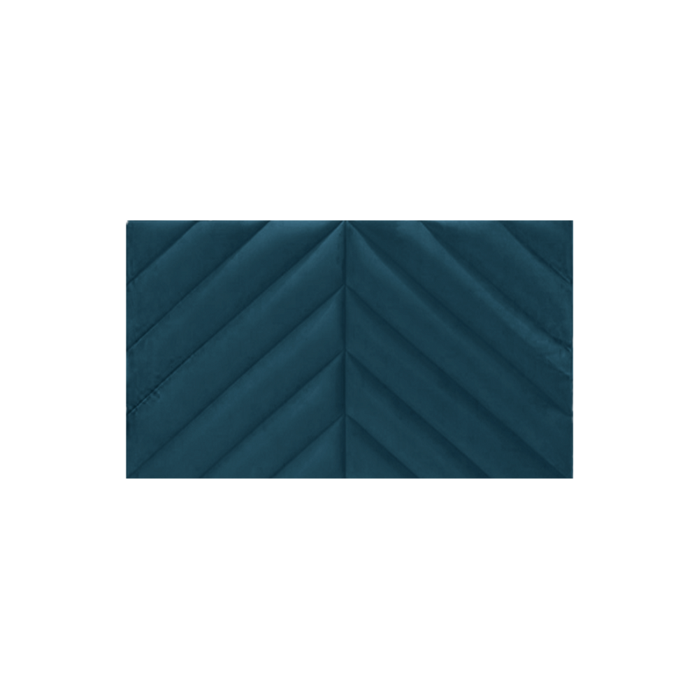 Rose Double Headboard – Teal