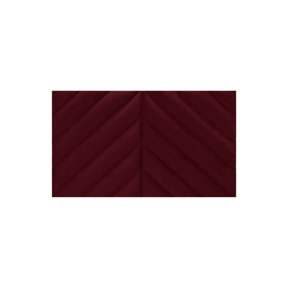 Rose Double Headboard – Wine