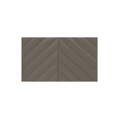 Rose Double Headboard – Cedar Brown