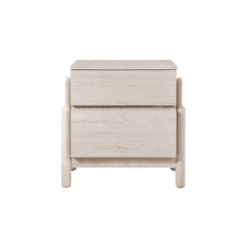 Whisper 2 Drawer Bedside