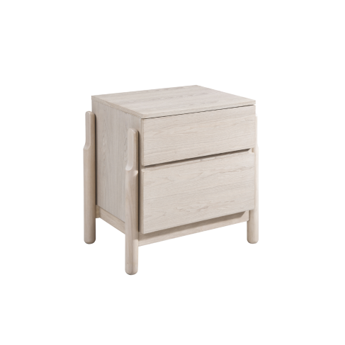 Whisper 2 Drawer Bedside
